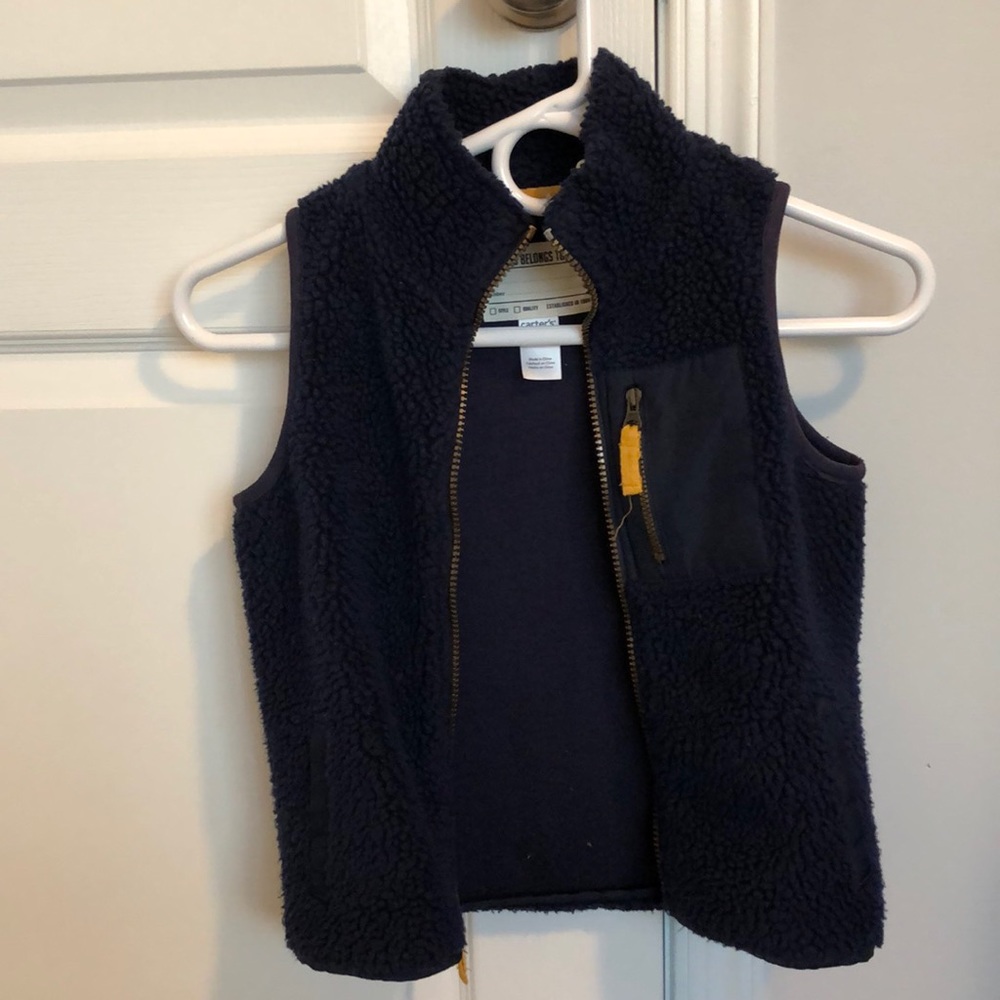 Kid’s Fleece vest- size 4 boys